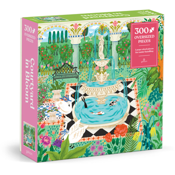 Courtyard in Bloom 300 Piece Puzzle