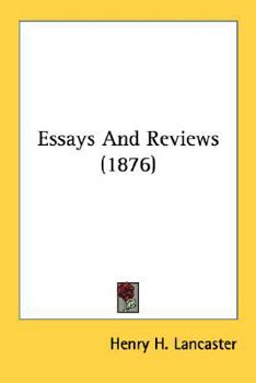 Paperback Essays And Reviews (1876) Book