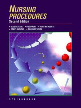 Hardcover Nursing Procedures Book