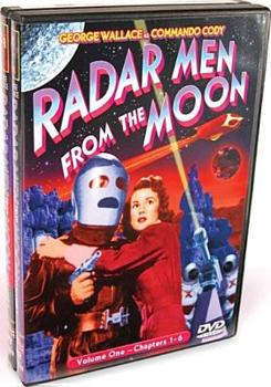 DVD Radar Men from the Moon Book