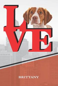 Paperback Brittany: Dog Love Park Isometric Dot Paper Notebook Book Is 120 Pages 6x9 Book