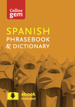 Paperback Collins Gem Spanish Phrasebook & Dictionary Book
