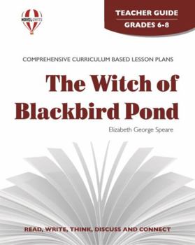 Paperback Witch of Blackbird Pond - Teacher Guide by Novel Units Book