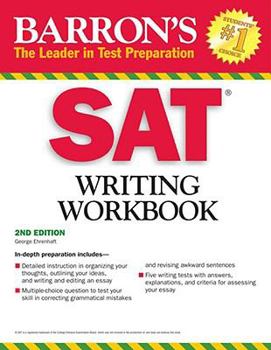 Paperback Barron's SAT Writing Workbook Book