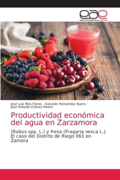 Paperback Productividad económica del agua en Zarzamora [Spanish] Book