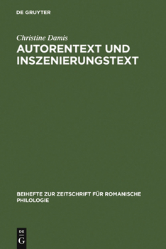 Hardcover Autorentext und Inszenierungstext [German] Book