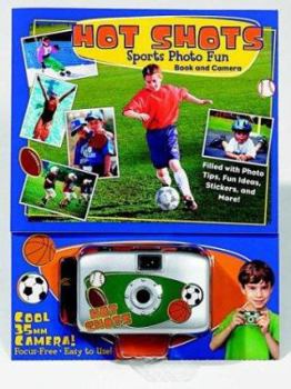 Paperback Hot Shots Sports Photo Fun Book and Camera Book