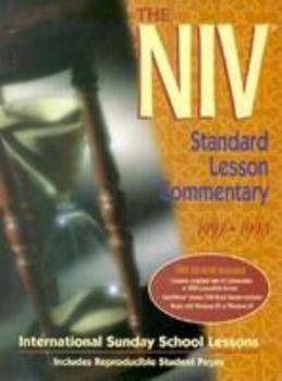 Paperback The New International Version Standard Lesson Commentary: 1997-1998, with CDROM Book