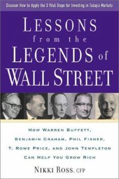 Hardcover Lessons from the Legends of Wall Street Book