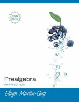 Paperback Prealgebra Book