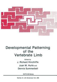 Paperback Developmental Patterning of the Vertebrate Limb Book