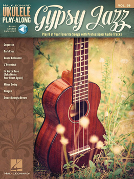 Paperback Gypsy Jazz: Ukulele Play-Along Volume 39 (Bk/Online Audio) Book