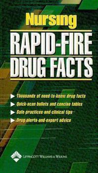 Paperback Nursing Rapid-Fire Drug Facts Book