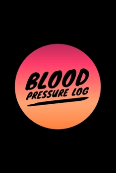 Paperback Blood Pressure Log: Tracker Book