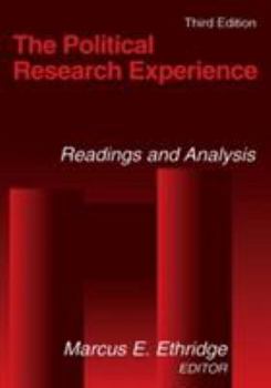 Paperback The Political Research Experience: Readings and Analysis Book