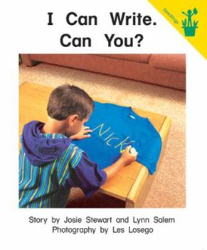 Paperback Early Reader: I Can Write. Can You? Book