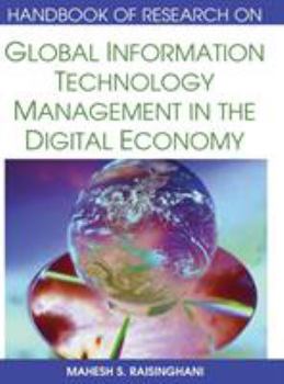 Hardcover Handbook of Research on Global Information Technology Management in the Digital Economy Book