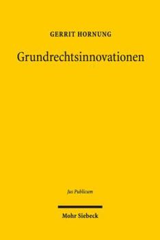 Hardcover Grundrechtsinnovationen [German] Book