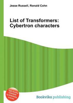 Paperback List of Transformers: Cybertron Characters Book