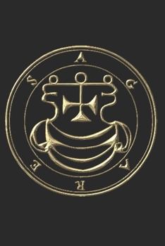 Paperback Agares: Sigil King Solomon 72 Demon Goetia 6x9 100 Page Evocation Journal Book