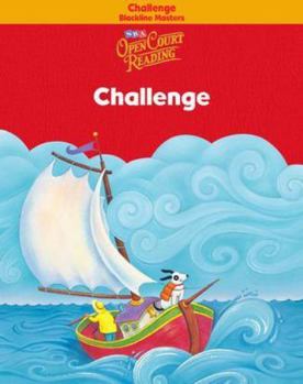 Paperback Open Court Reading - Challenge Blackline Masters - Grade K Book