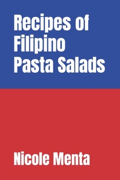 Paperback Recipes of Filipino Pasta Salads Book