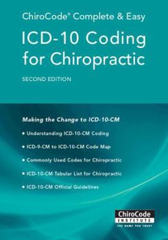 Spiral-bound ChiroCode Complete and Easy ICD-10 Coding for Chiropractic Book