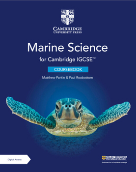 Paperback Cambridge Igcse(tm) Marine Science Coursebook with Digital Access (2 Years) Book