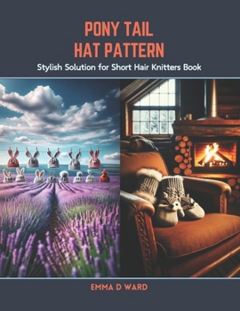 Paperback Pony Tail Hat Pattern: Stylish Solution for Short Hair Knitters Book
