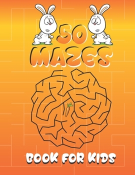Paperback 50 Mazes book for kids: A Maze Activity Books for Kids 6-12, This is great for developing problem solving skills and critical thinking skills. Book
