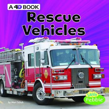 Hardcover Rescue Vehicles: A 4D Book