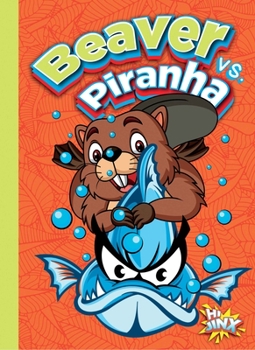 Paperback Beaver vs. Piranha Book