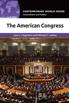 Hardcover The American Congress: A Reference Handbook Book