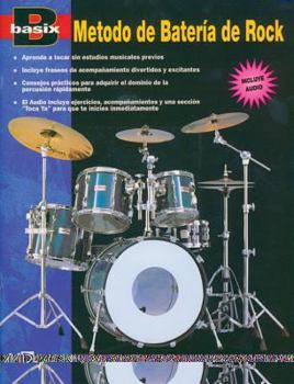 Paperback Basix Rock Drum Method: Spanish Language Edition, Book & CD [Spanish] Book