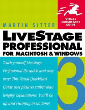 Paperback Livestage Professional 3 for Macintosh and Windows Visual QuickStart Guide Book