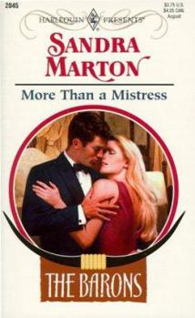 Mass Market Paperback More Than a Mistress: The Barons Book