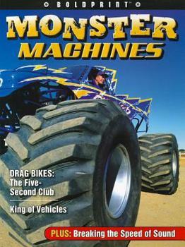 Paperback Steck-Vaughn Boldprint Anthologies: Individual Student Edition Magenta Monster Machines Book