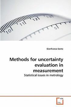 Paperback Methods for uncertainty evaluation in measurement Book