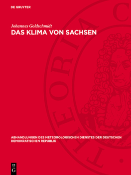 Hardcover Das Klima Von Sachsen [German] Book