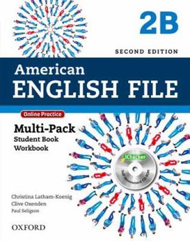 Hardcover American English File Second Edition: Level 2 Multi-Pack B: With Online Practice and Ichecker Book