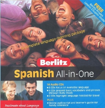Audio CD Berlitz All-In-One Spanish [Spanish] Book