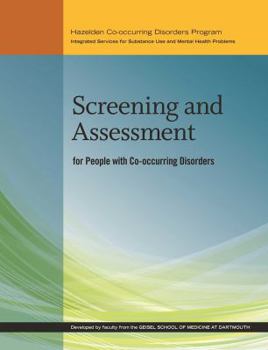 Paperback Screening and Assessment for People with Co-Occurring Disorders Book
