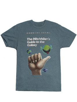The Hitchhiker's Guide to the Galaxy (Indigo) Unisex T-Shirt Small