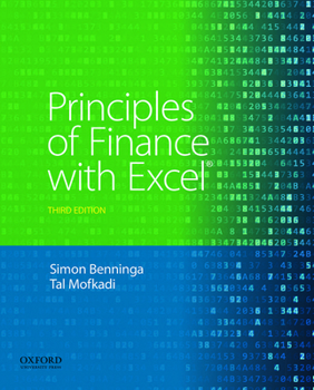 Hardcover Principles of Finance with Excel Book