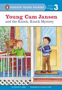 Hardcover Young CAM Jansen and the Knock, Knock Mystery Book