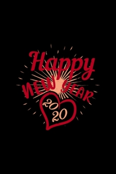 Happy New Year: Blank Lined Notebook Journal for Work, School, Office | 6x9 110 page