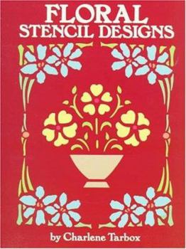 Paperback Floral Stencil Designs Book