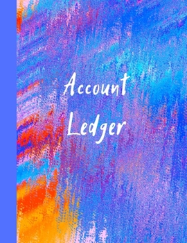 Paperback Account Ledger - General Accounting Journal for Simple Cash Transactions: Blue, Click on "Books 4 Business" to see more Book