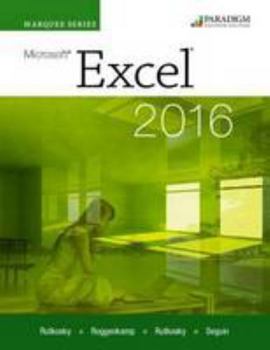 Paperback Marquee Series: Microsoft Excel 2016 Book