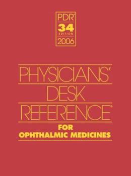 Hardcover 2006 PDR for Ophthalmic Medicines Book